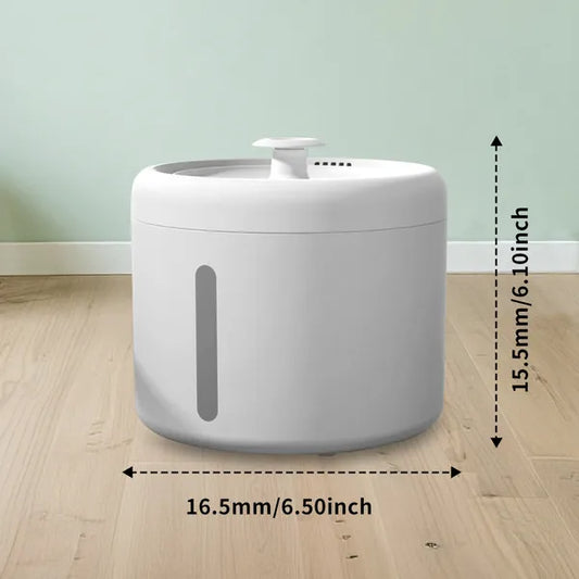 2.5L USB Smart Pet Water Fountain – Ultra-Quiet & Easy Clean