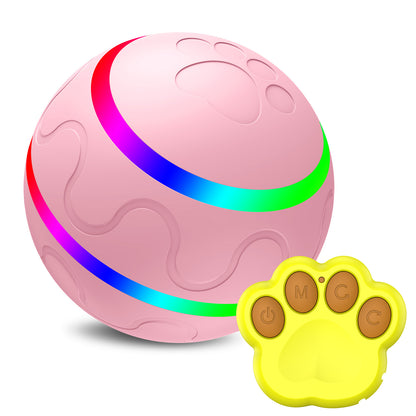 Smart Auto-Rotating Cat Ball – USB Rechargeable Toy