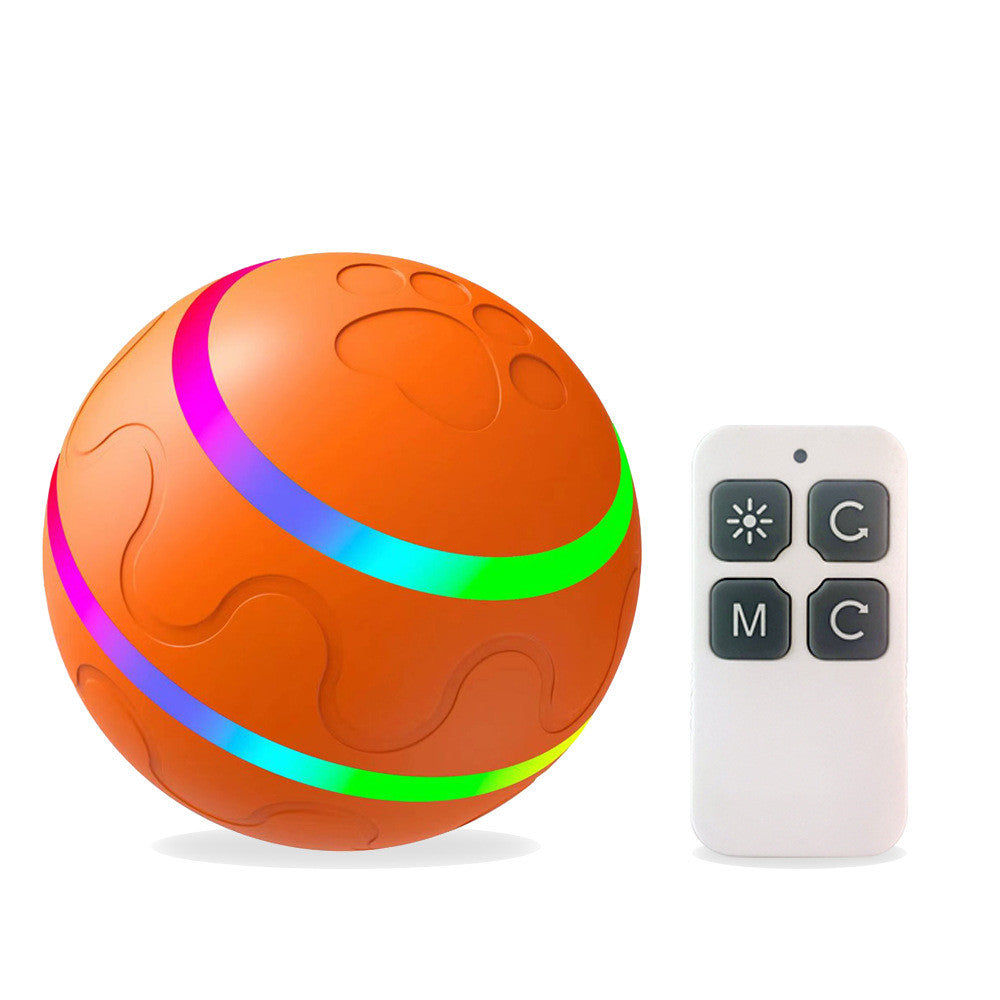 Smart Auto-Rotating Cat Ball – USB Rechargeable Toy