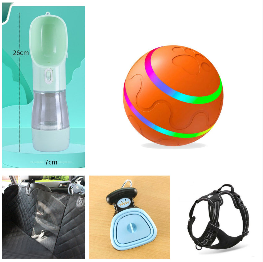 Smart Auto-Rotating Cat Ball – USB Rechargeable Toy
