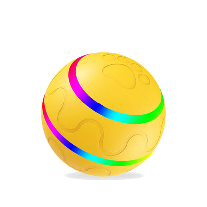 Smart Auto-Rotating Cat Ball – USB Rechargeable Toy
