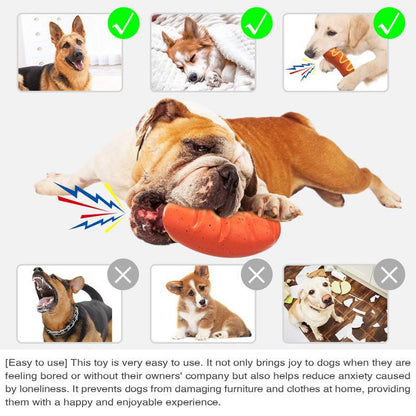 PPOKEl PowerChew Rubber Dog Toy (Aggressive Chewers)