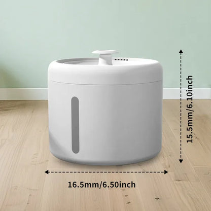 2.5L USB Smart Pet Water Fountain – Ultra-Quiet & Easy Clean