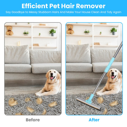 Extendable Pet Hair Remover Rake (Multi-Surface)