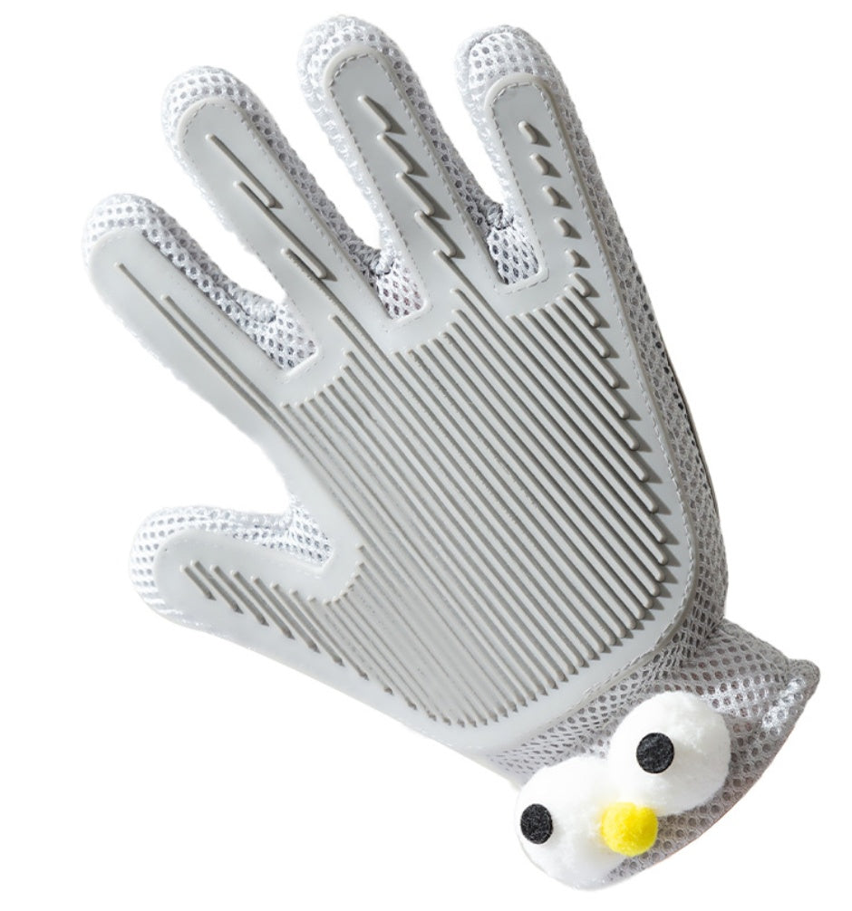 2-in-1 Pet Grooming Glove Brush