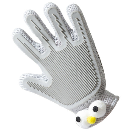 2-in-1 Pet Grooming Glove Brush