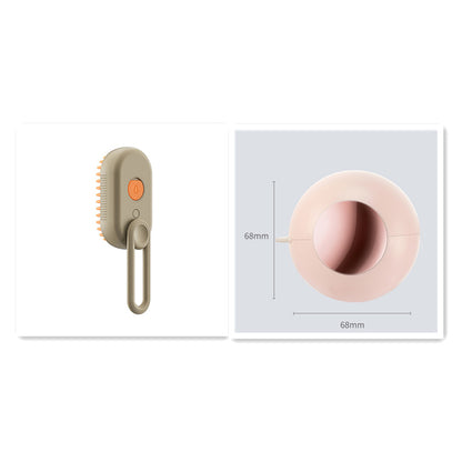 3-in-1 Steam Grooming Brush for Cats & Dogs