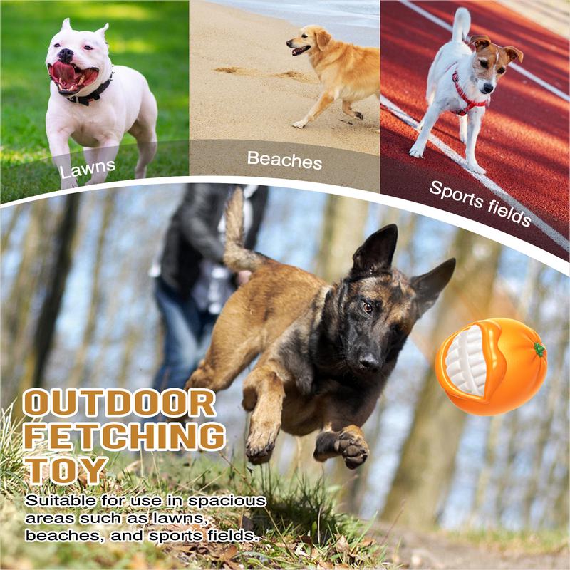 PROKEl Tough Squeaky Dog Ball – Indestructible Chew Toy for Aggressive Chewers