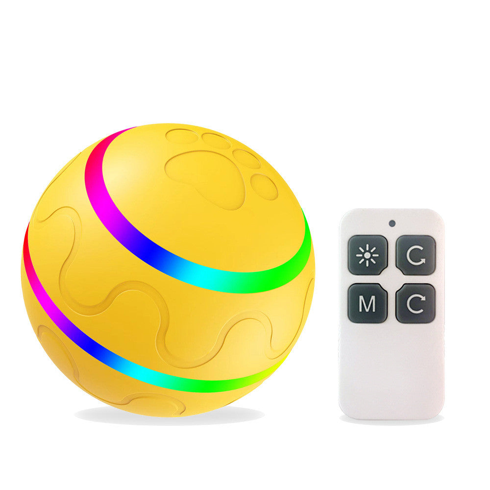 Smart Auto-Rotating Cat Ball – USB Rechargeable Toy