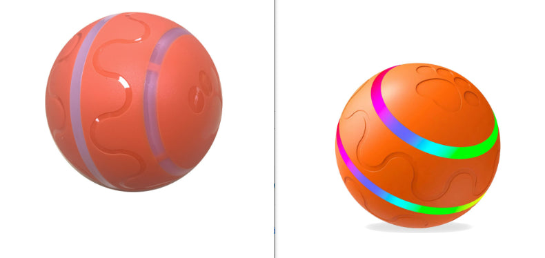 Smart Auto-Rotating Cat Ball – USB Rechargeable Toy