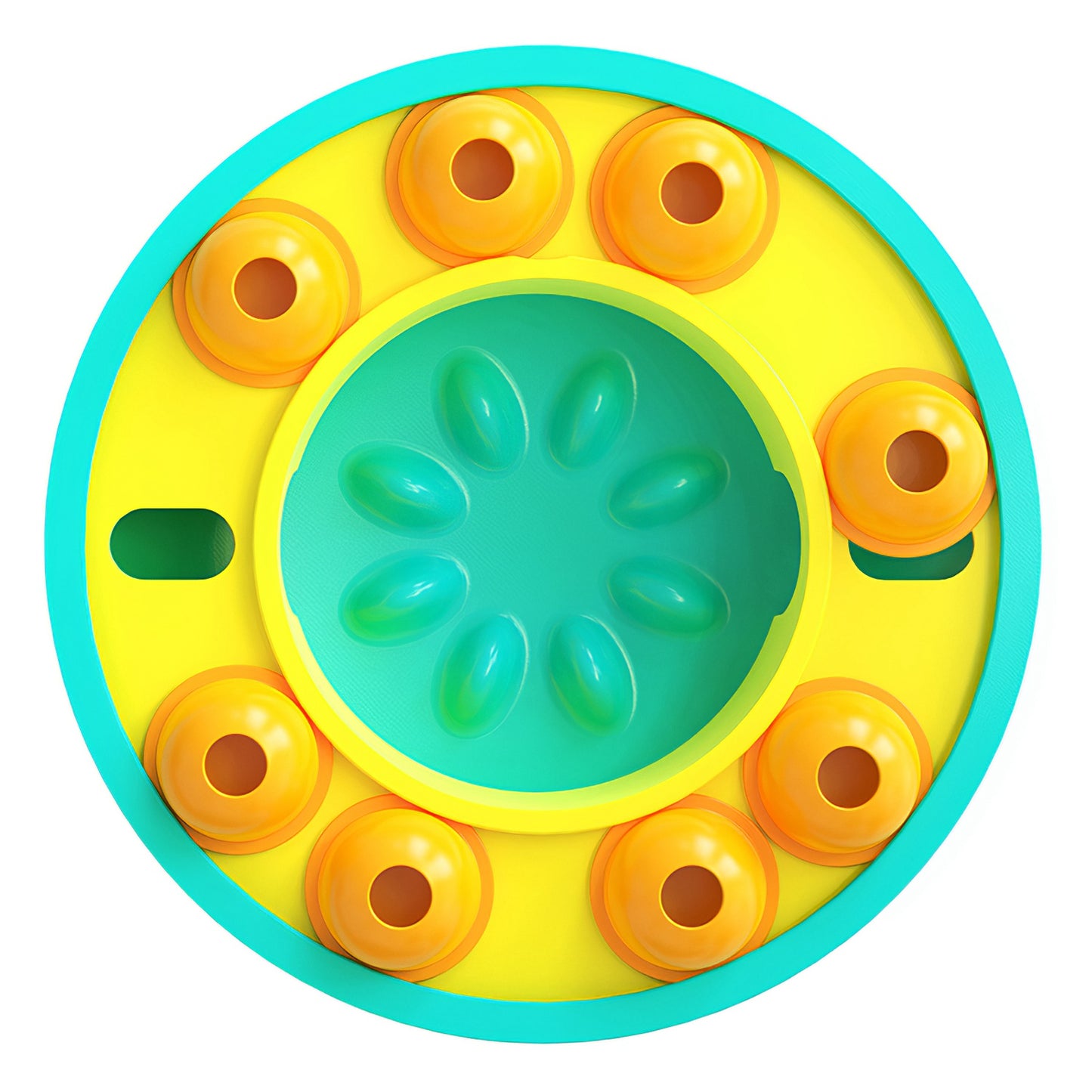 Interactive Puzzle Feeder Bowl for Dogs & Cats
