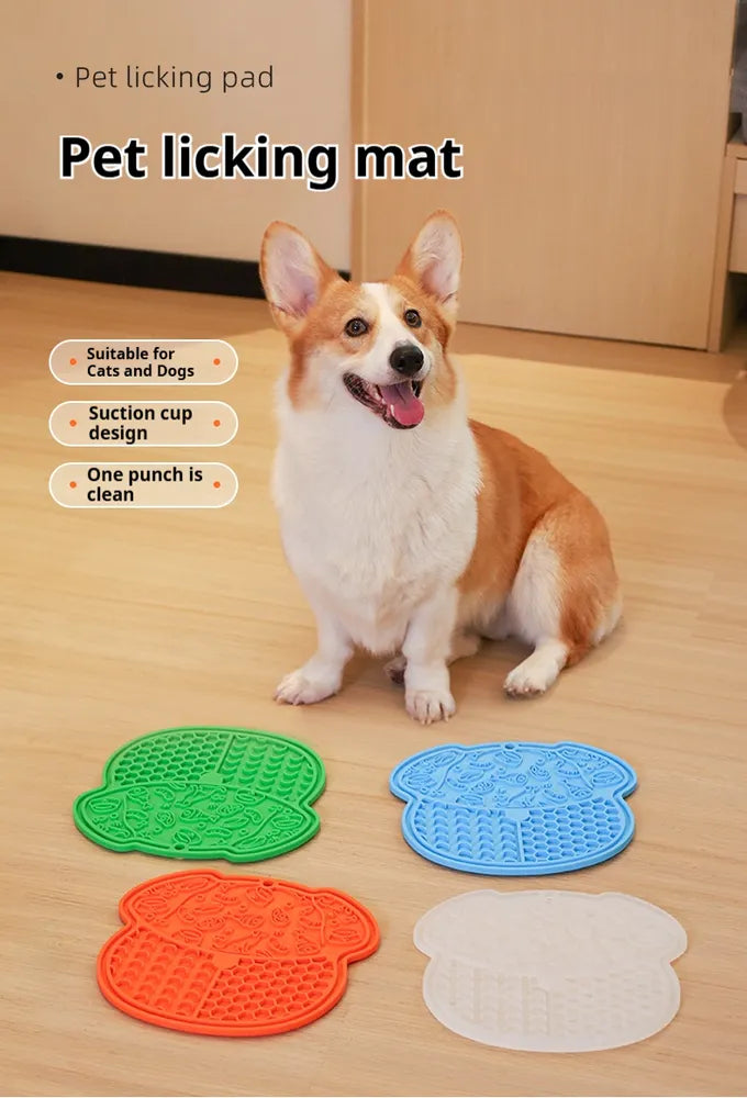 Premium Suction Lick Mat for Dogs & Cats