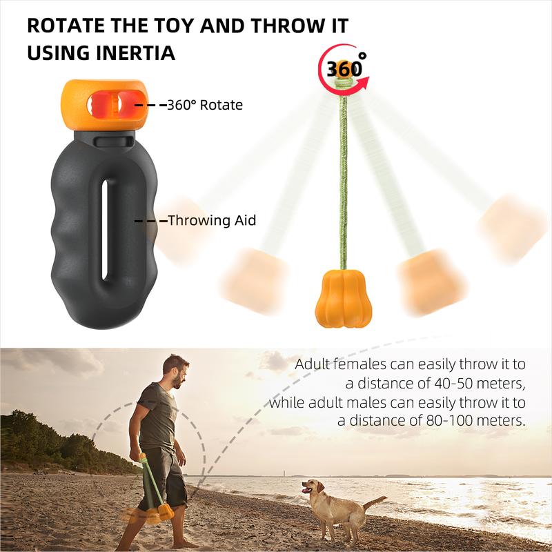 Indestructible Dog Rope Tug Toy – Heavy-Duty Fetch & Training Toy for Medium & Large Aggressive Chewers (Indoor/Outdoor)