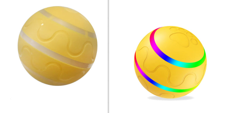 Smart Auto-Rotating Cat Ball – USB Rechargeable Toy