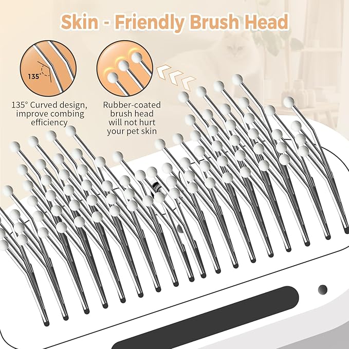 Self-Cleaning Steam Pet Brush (3-in-1)