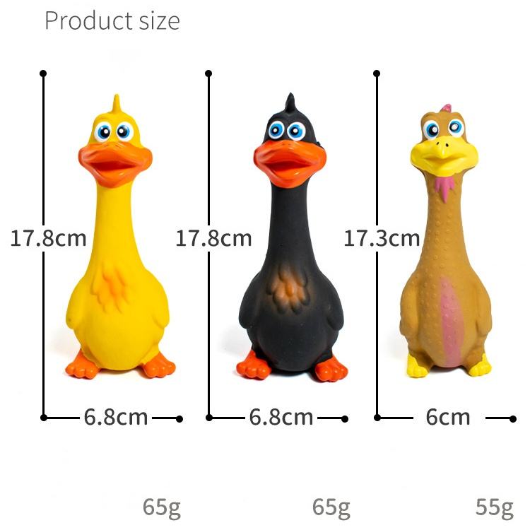 Chicken Squeaky Dog Toys Set – 3PCS Play Pack