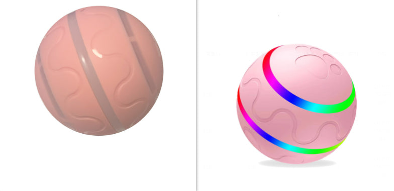 Smart Auto-Rotating Cat Ball – USB Rechargeable Toy