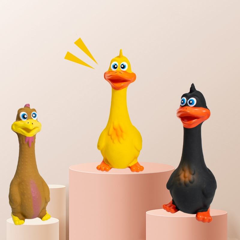Chicken Squeaky Dog Toys Set – 3PCS Play Pack