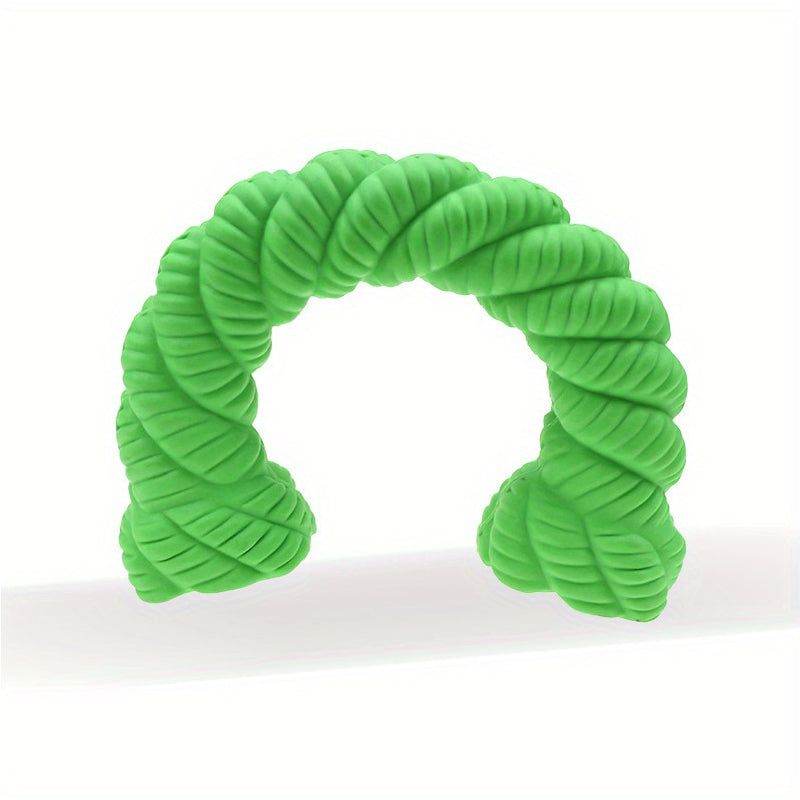 Natural Rubber Horseshoe Dog Chew Toy – For Aggressive Chewers