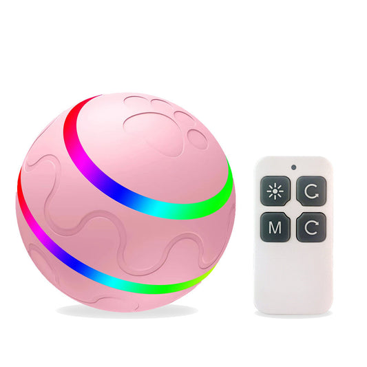 Smart Auto-Rotating Cat Ball – USB Rechargeable Toy
