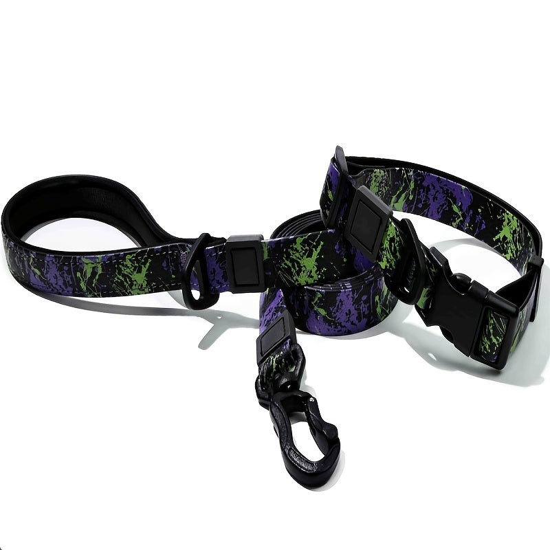 Waterproof Dog Leash & Collar Set