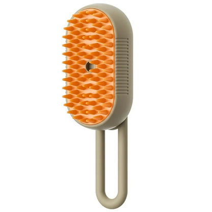 3-in-1 Steam Grooming Brush for Cats & Dogs