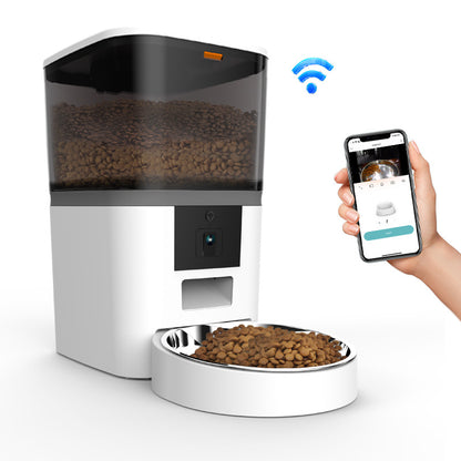 Intelligent Pet Feeder with Built-in Camera & Smart Control
